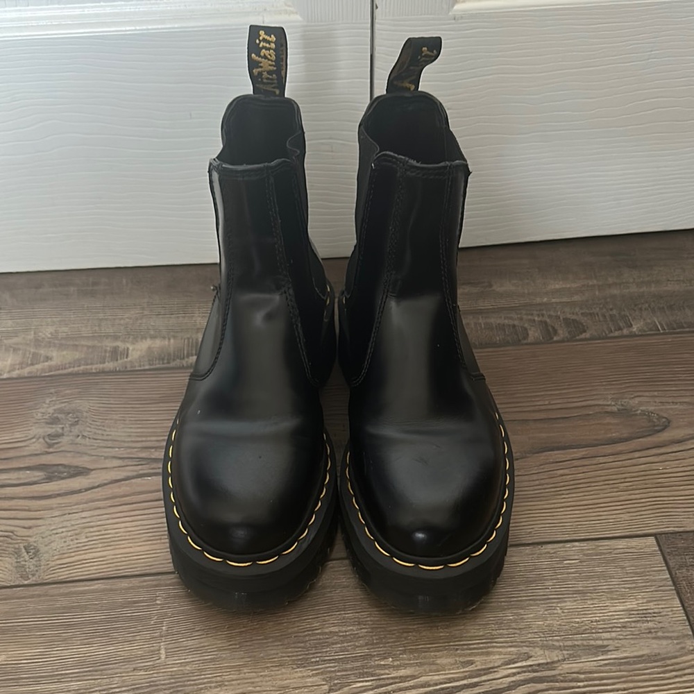 Dr. Martens Black Combat Boots